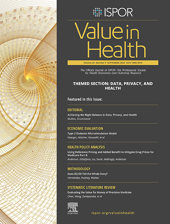 Go to journal home page - Value in Health
